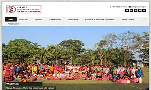 VASU NGO Website developer in south Delhi