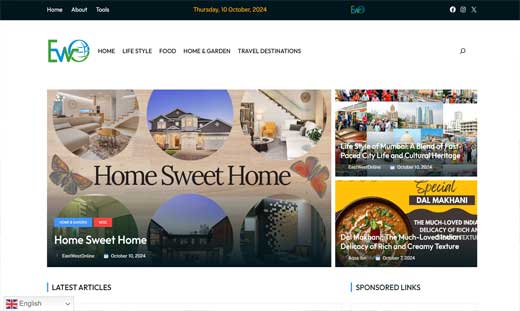 News Blogging Website developer in south Delhi