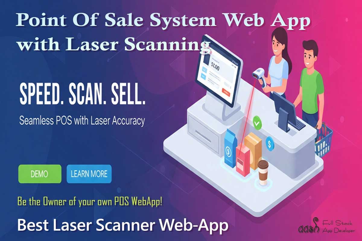 Point Of Sale System Web App Laser Scanner - 
